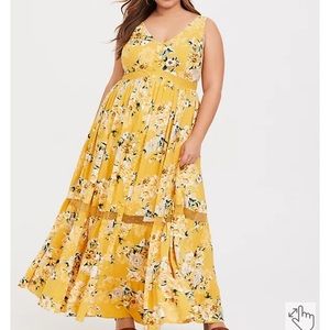 Torrid Floral Maxi Dress